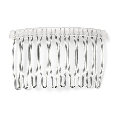 304 Stainless Steel & Plastic Hair Comb Findings