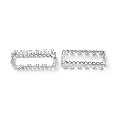 Brass Sew on Prong Settings