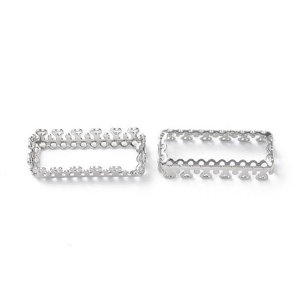 Brass Sew on Prong Settings