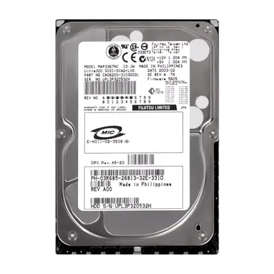03R685 Dell 36GB Ultra-320 SCSI 10000 3.5-inch 8MB Hard Drive