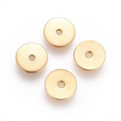 Ion Plating(IP) 304 Stainless Steel Spacer Beads