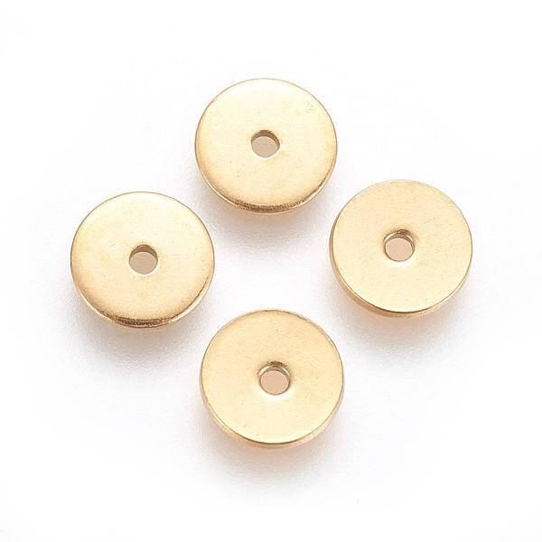 Ion Plating(IP) 304 Stainless Steel Spacer Beads