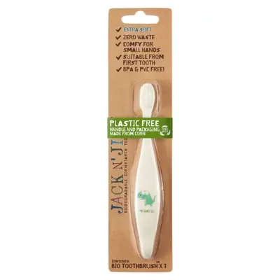 Jack n jill Dinosaur Organic & Biodegradable Toothbrush