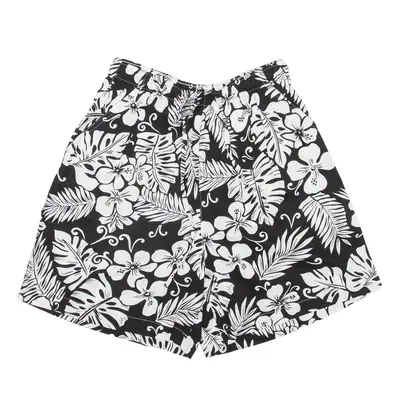ERRIKA & CO Casual Shorts Black Loose Floral Womens M W24