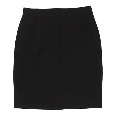 Iceberg Mini Pencil Skirt - 29W UK 10 Navy Cotton