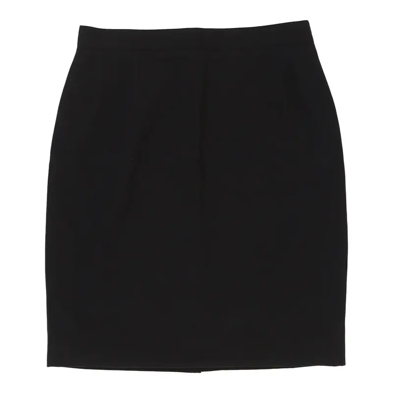 Iceberg Mini Pencil Skirt - 29W UK 10 Navy Cotton
