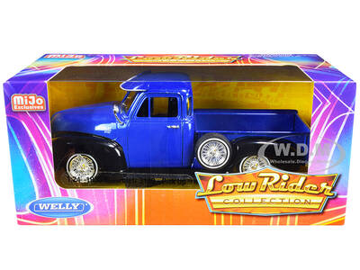 1953 Chevrolet 3100 Pickup Truck Blue and Black \