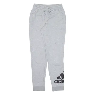 ADIDAS Womens Joggers Grey Tapered S W25 L30