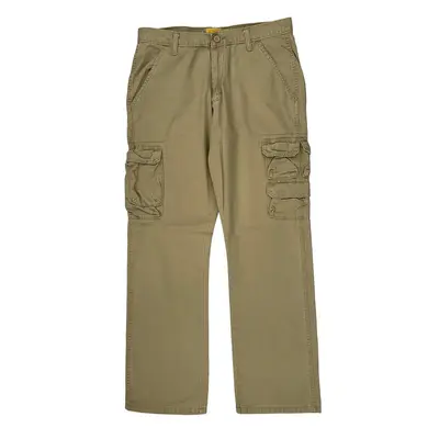 Wrangler Cargo Cargo Trousers - 32? Waist Beige Cotton