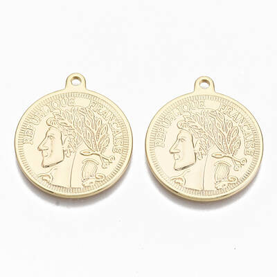 Brass Coin Pendants