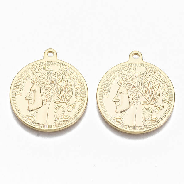 Brass Coin Pendants