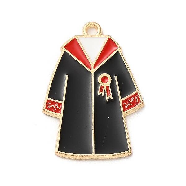 Graduation Season Theme Alloy Enamel Pendants