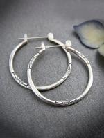 Women's Elegant Minimalist Hoop Earrings, Vintage Retro Trendy Hoop Earrings, Chic Gorgeous Jewelry As Gift for Girlfriend fo...