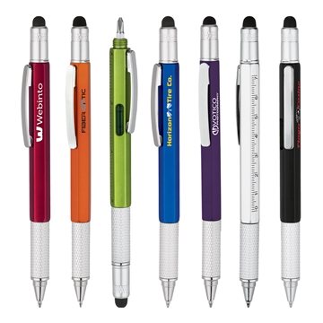 125 Promotional Fusion 5-in-1 Work Pen - Multi-Tool
