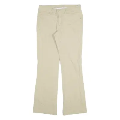 DICKIES Womens Trousers Beige Slim Bootcut W30 L29