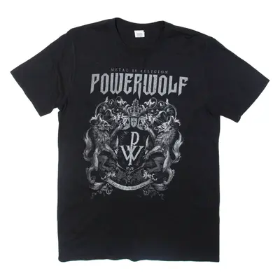 Powerwolf Mens Band T-Shirt Black L