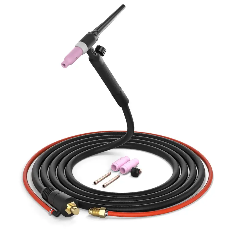 YESWELDER WP-17V-35 13ft TIG Welding Torch 150Amp | 35-50mm Euro Connector Lift TIG Gun | Fits DP200 MIG-205DS-PRO MIG-250PRO...