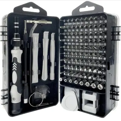 115pcs Precision Screwdriver Kit, Precision Computer, Smart Phone, Watch Repairing Removal Hand Tool Kit, 115 in 1 Hand Remov...