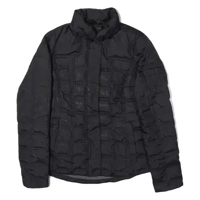 TOMMY HILFIGER Quilted Jacket Black Womens S