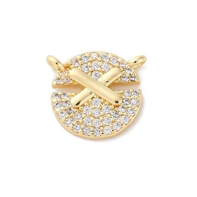 Brass Micro Pave Cubic Zirconia Pendants