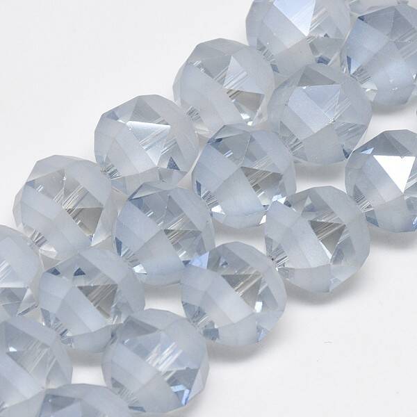 Electroplate Glass Beads Strands