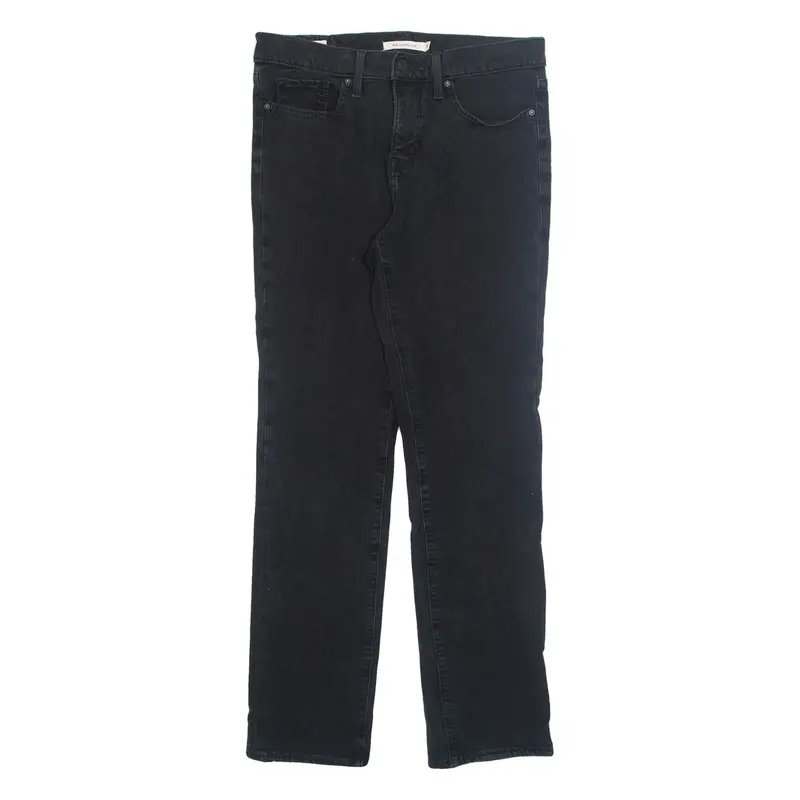 LEVI'S 312 Womens Jeans Black Regular Skinny W28 L30