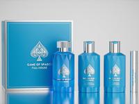 Game of Spades Full House 4 pcs Gift Set by Jo Milano Paris (parfum 3.4 oz., Aromatic Body cleanser 3.4 oz., Hydrating body c...