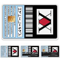 Credit Card Skin Sticker, 4 Counts/set Ultra-thin Waterproof Scratch Resistant Card Skin Sticker, Personalized Bank Card Stic...