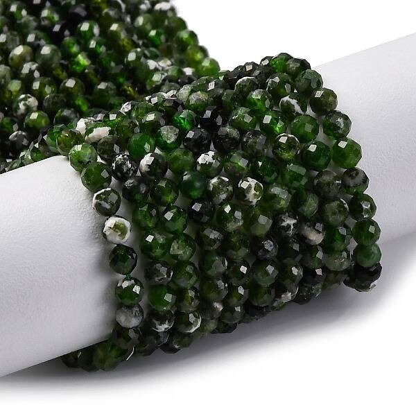 Natural Diopside Beads Strands