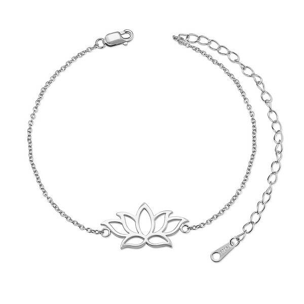 Rhodium Plated 925 Sterling Silver Link Bracelets