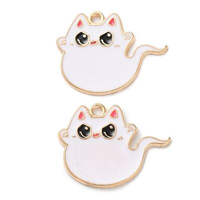 Halloween Alloy Enamel Pendants