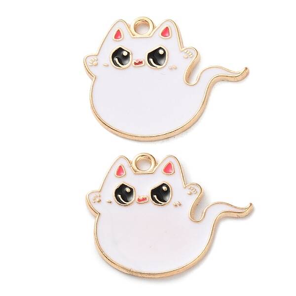 Halloween Alloy Enamel Pendants