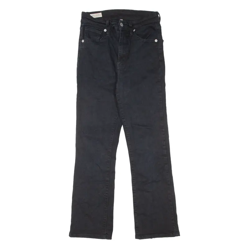 LEVI'S BIG E Womens Jeans Black Regular Bootcut W25 L26