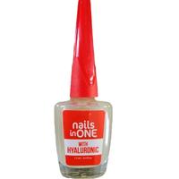 Nails In One with Hyaluronic Acid Nourishes, Grows, Shapes, Rejuvenates UV Protection Nail Strengthener Nourishing Comfort Gr...
