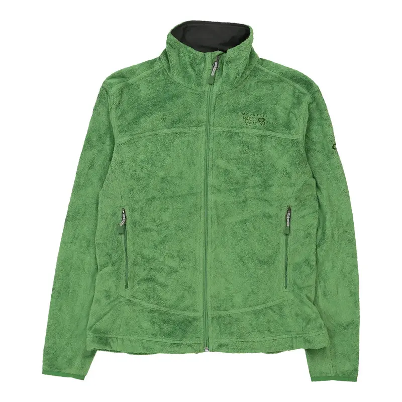 Mountain Hard Wear Fleece - Small Green Polyester