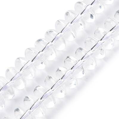 Transparent Glass Beads Strands