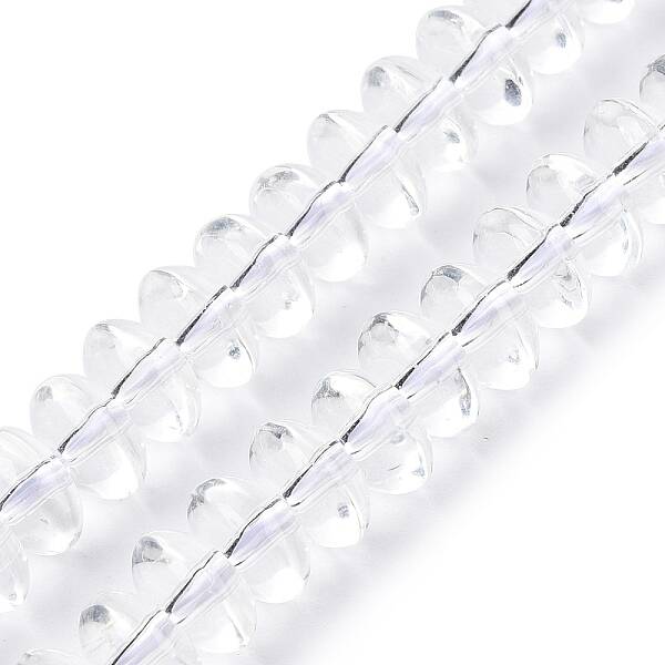 Transparent Glass Beads Strands