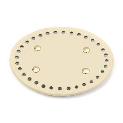 PU Leather Oval Bag Bottom Shaper