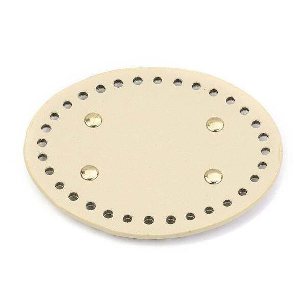 PU Leather Oval Bag Bottom Shaper