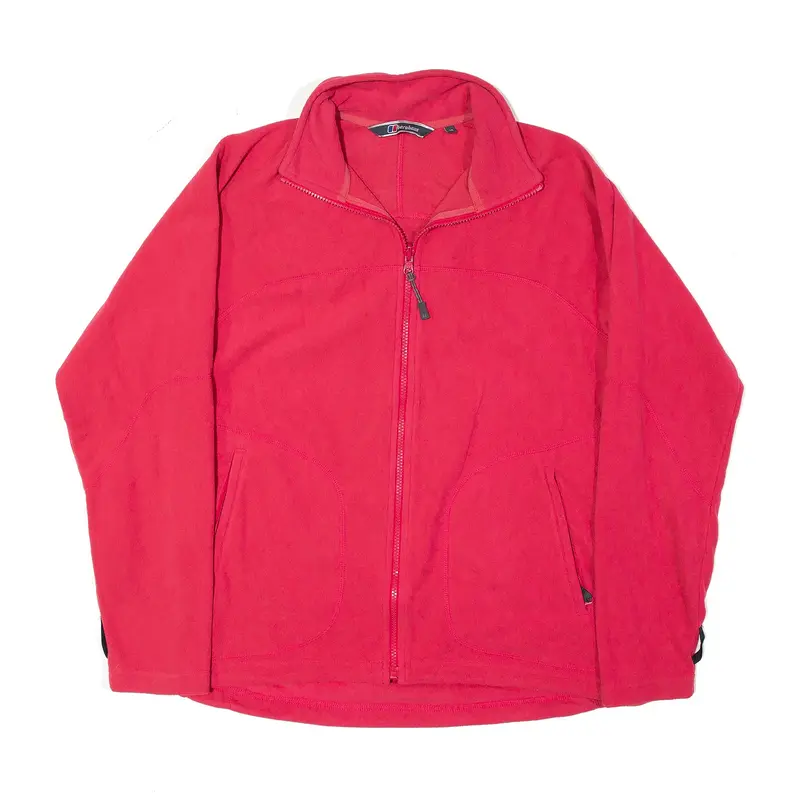 BERGHAUS Jacket Pink Fleece Womens M