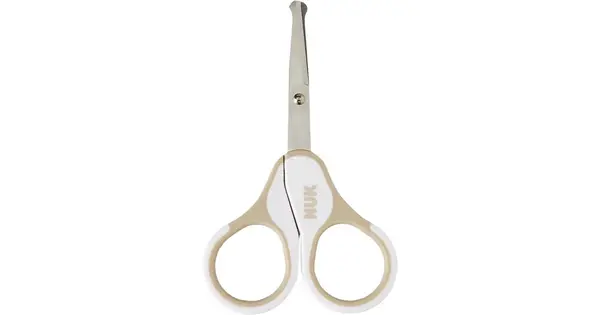 NUK Children's scissors with rounded tip Beige