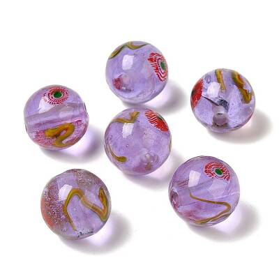 Handmade Transparent Lampwork Beads