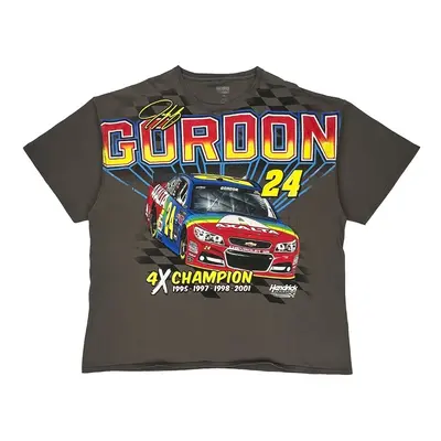 Hendrick Motorsports Nascar T-Shirt - 2XL Black Cotton