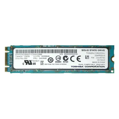 04X4448 Lenovo 128GB Multi-Level Cell SATA 6Gb/s M.2 2280 Solid State Drive