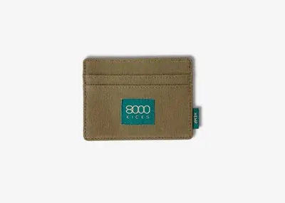 Skinny Hemp Wallet | Color: Green