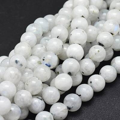 Natural Rainbow Moonstone Beads Strands
