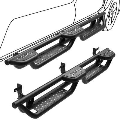 OEDRO Running Boards for 2009-2018 Dodge Ram 1500 Crew Cab, 2019-2024 Dodge Ram 1500 Classic Crew Cab, 2010-2024  Dodge Ram 2...