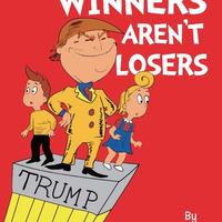 Winners Aren’t Losers hard cover book as seen on the Jimmy Kimmel show Hard Cover