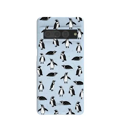 Powder Blue Waddles Google Pixel 7 Pro Case
