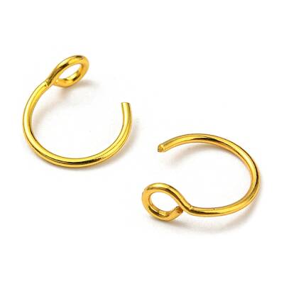 304 Stainless Steel Clip on Nose Ring Findings
